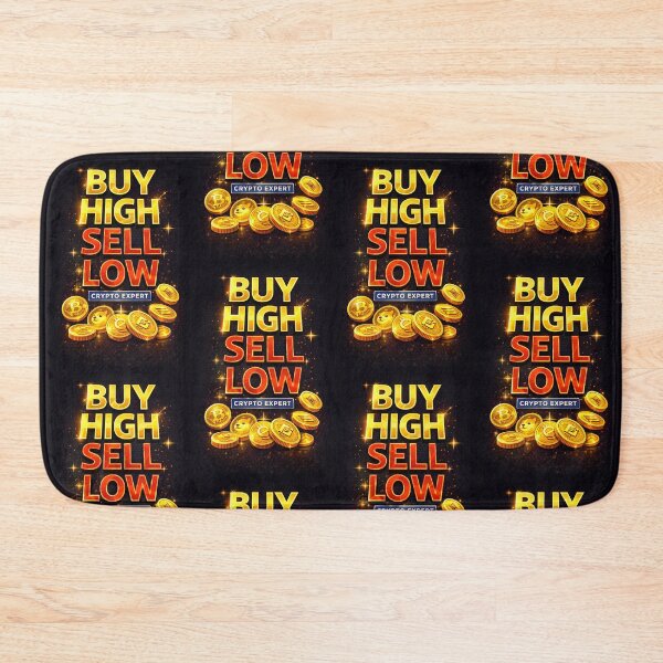 Item preview, Buy High, Sell Low, Crypto Expert designed and sold by NSMDesignByN8.
