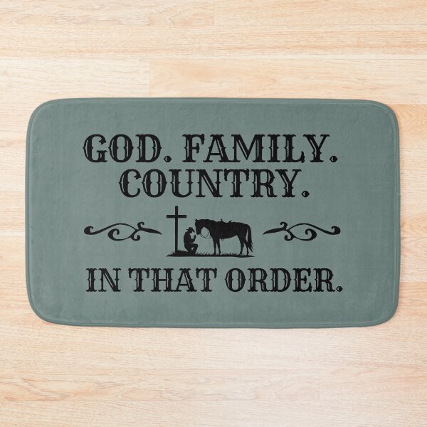 Item preview, God Family Country Cowboy Edition designed and sold by Neeshki.