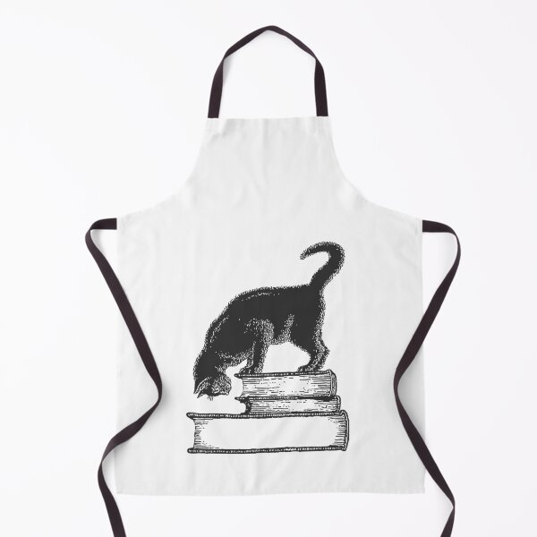 Item preview, Boo(k)itty – Black Cat on Books designed and sold by GraveyardGlam.