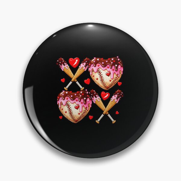 Artikelvorschau, XOXO Dripping Heart Baseball Cute Sports entworfen und verkauft von miaa-artistshop.