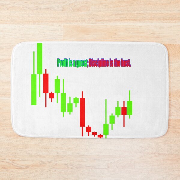 Item preview, Profit is a Guest, Discipline is the Host - Trading Quote designed and sold by SatoMarket.