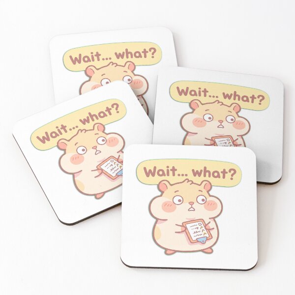 Item preview, Wait What Confused Hamster designed and sold by Visual Dept..
