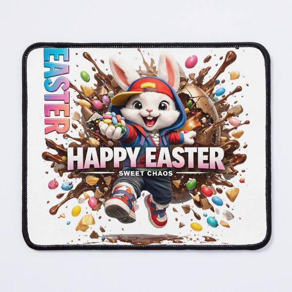 Item preview, Street Style Easter Bunny Chocolate Explosion designed and sold by newvisionart191.