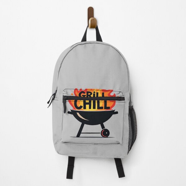 Item preview, Grill and Chill BBQ Funny Summer Barbecue T-Shirt designed and sold by dkza.
