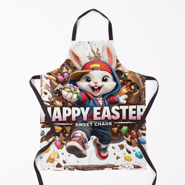 Item preview, Street Style Easter Bunny Chocolate Explosion designed and sold by newvisionart191.