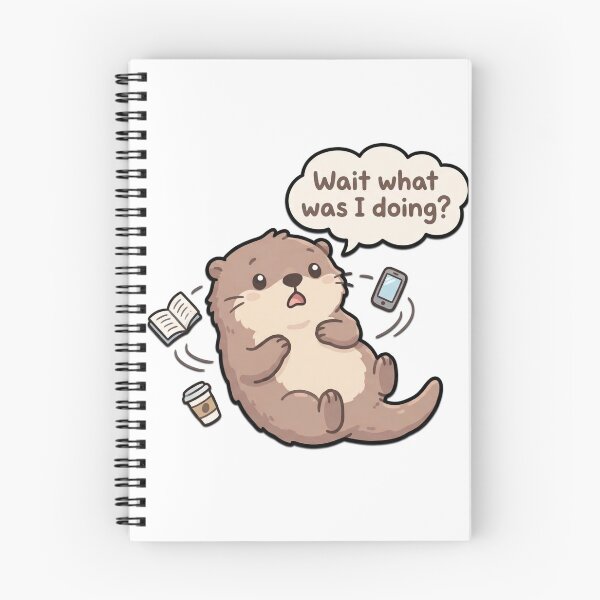 Item preview, Wait What Was I Doing Otter designed and sold by Visual Dept..