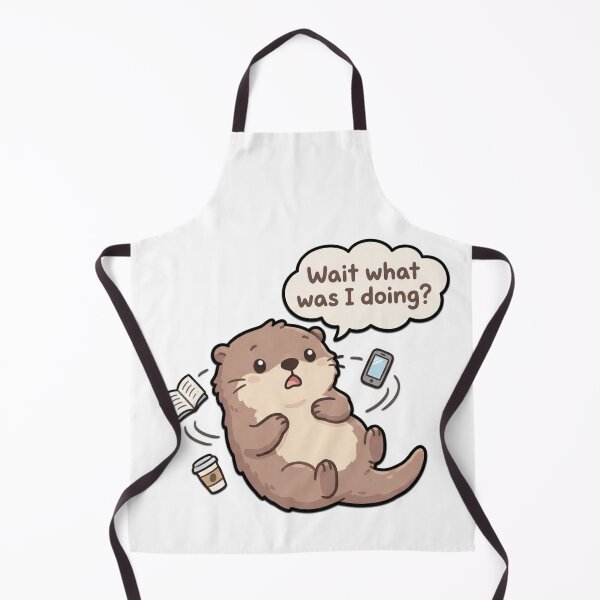 Item preview, Wait What Was I Doing Otter designed and sold by Visual Dept..