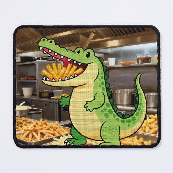 Item preview, Crocodile Gourmand de France fries! Resto-HRS designed and sold by Alan-David.