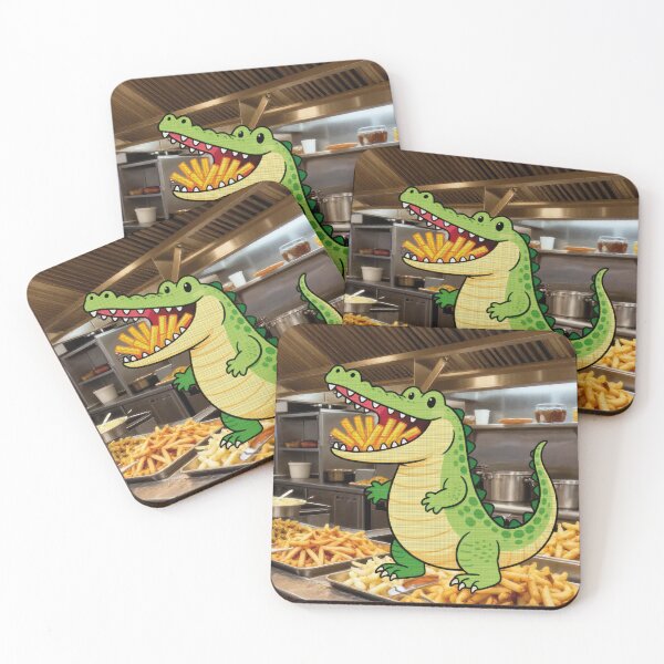 Item preview, Crocodile Gourmand de France fries! Resto-HRS designed and sold by Alan-David.