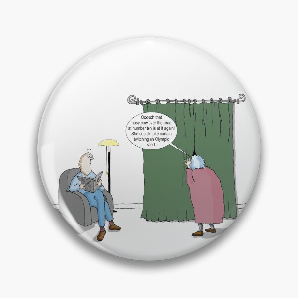 Item preview, Curtain Twitching designed and sold by davidgoble.
