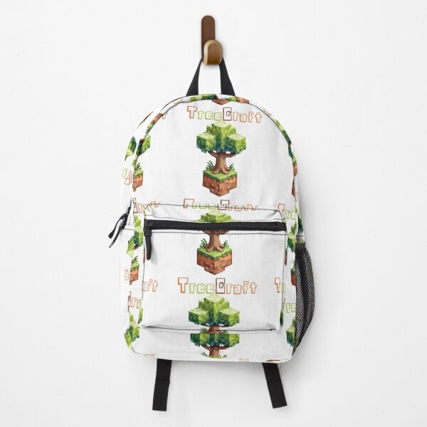 Item preview, TreeCraft Minecraft Tree - Cute Blocky Lego Style Art Print designed and sold by DesignArtist.ia.