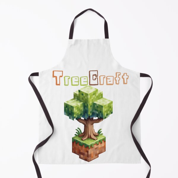 Item preview, TreeCraft Minecraft Tree - Cute Blocky Lego Style Art Print designed and sold by DesignArtist.ia.