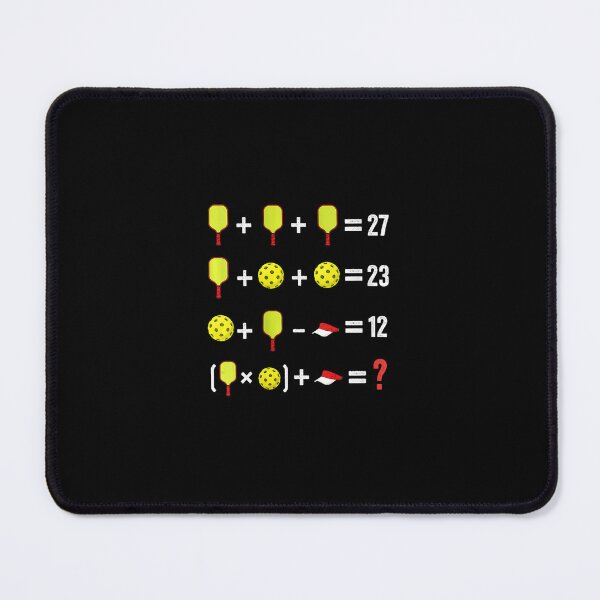 Item preview, Pickleball Math Puzzle 67 Funny Number Meme designed and sold by gladysenglish.