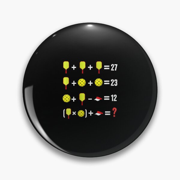 Item preview, Pickleball Math Puzzle 67 Funny Number Meme designed and sold by gladysenglish.