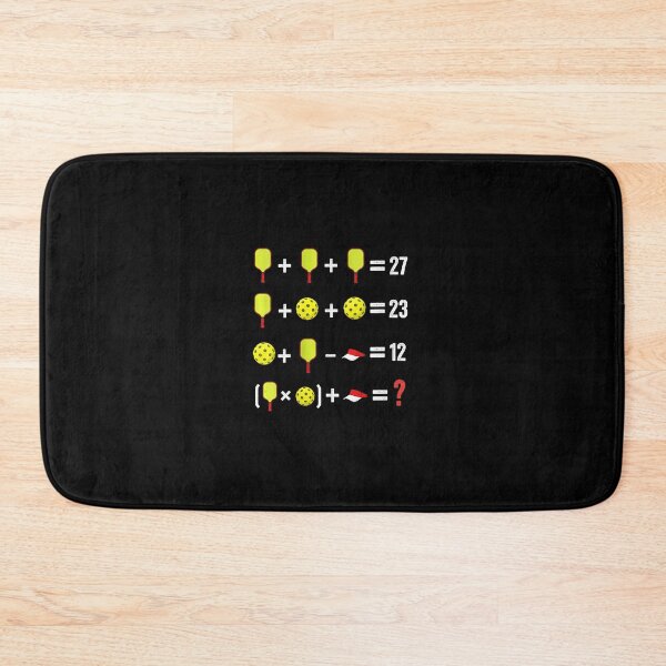 Item preview, Pickleball Math Puzzle 67 Funny Number Meme designed and sold by gladysenglish.