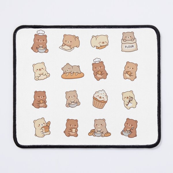Item preview, Kawaii Baker Bear Collection - Cute Baking Bears designed and sold by AliveStyle.