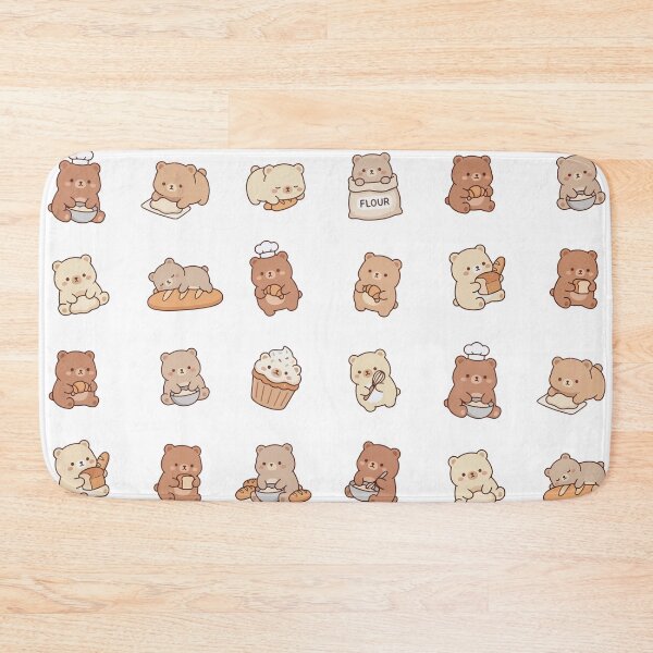 Item preview, Kawaii Baker Bear Collection - Cute Baking Bears designed and sold by AliveStyle.