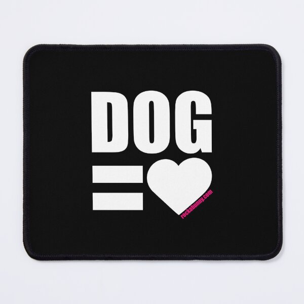 Item preview, Dog is Love designed and sold by RockabunnyShop.