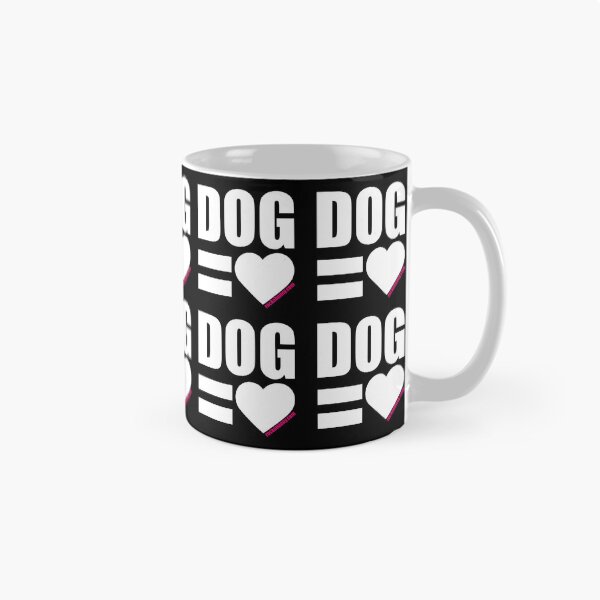 Item preview, Dog is Love designed and sold by RockabunnyShop.