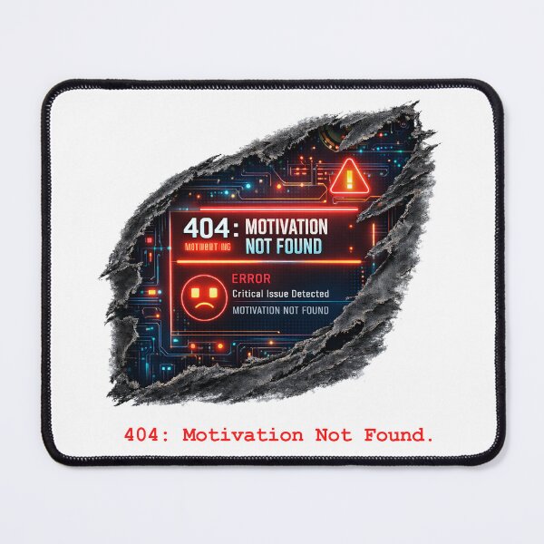 Item preview, 404: Motivation Not Found designed and sold by NSMDesignByN8.