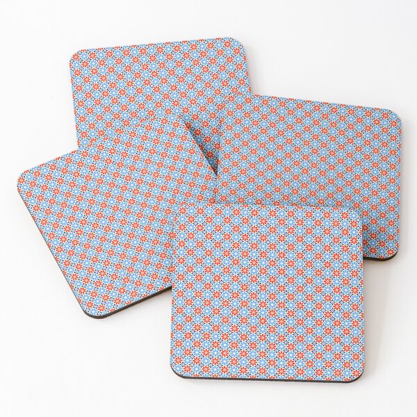 Item preview, LITTLE BLUE AND RED FLOWERS designed and sold by Art2Be-Studio.