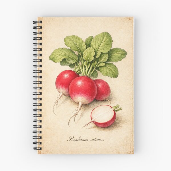 Item preview, Vintage Radish Botanical Print - Antique Vegetable Kitchen Wall Art designed and sold by Darlin8888.