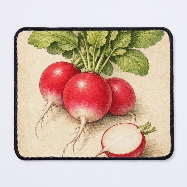 Item preview, Vintage Radish Botanical Print - Antique Vegetable Kitchen Wall Art designed and sold by Darlin8888.