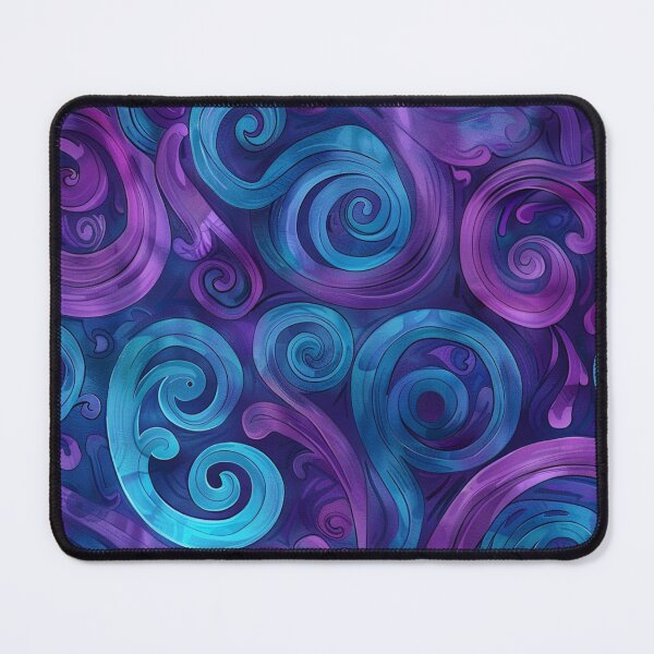 Item preview, New Zealand Māori Paua Pattern Koru Design 831 designed and sold by GrinGalore.
