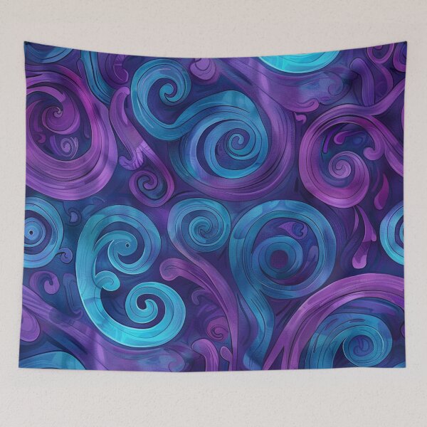 Item preview, New Zealand Māori Paua Pattern Koru Design 831 designed and sold by GrinGalore.