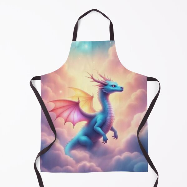 Item preview, Pastel Blue Dragon in Pink Clouds designed and sold by Celebrate This!.