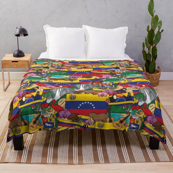 Item preview, Vibrant Venezuela Heritage National Pride Collage Art designed and sold by DGtaLrtcom.