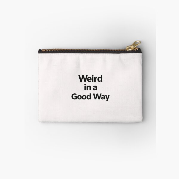 Item preview, Weird In A Good Way Black Font designed and sold by ThoughtsInTheOpen.