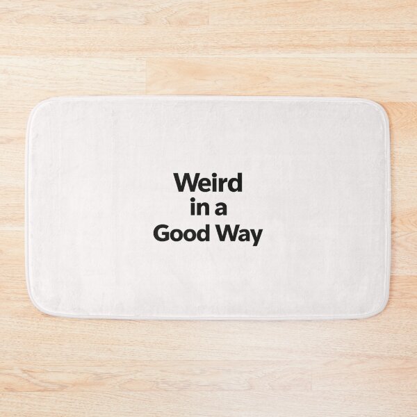 Item preview, Weird In A Good Way Black Font designed and sold by ThoughtsInTheOpen.