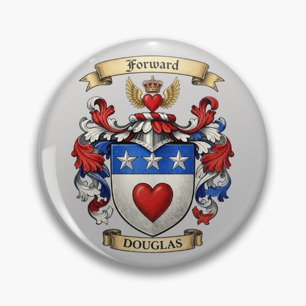 Item preview, The Douglas Family Coat of Arms designed and sold by BagTown Clans.