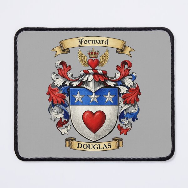 Item preview, The Douglas Family Coat of Arms designed and sold by BagTown Clans.