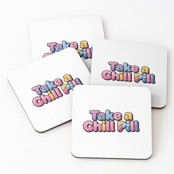 Item preview, Take a Chill Pill designed and sold by RisingWolfStudio.