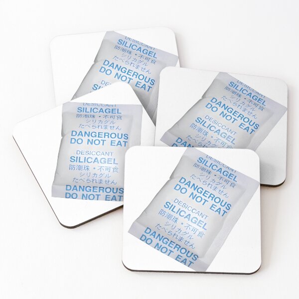 Item preview, Dangerous Do Not Eat - Nonsense Silicagel Pack Disiccant ??? designed and sold by Plastic Memory Archive.