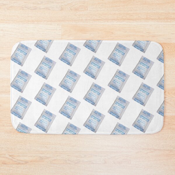 Item preview, Dangerous Do Not Eat - Nonsense Silicagel Pack Disiccant ??? designed and sold by Plastic Memory Archive.