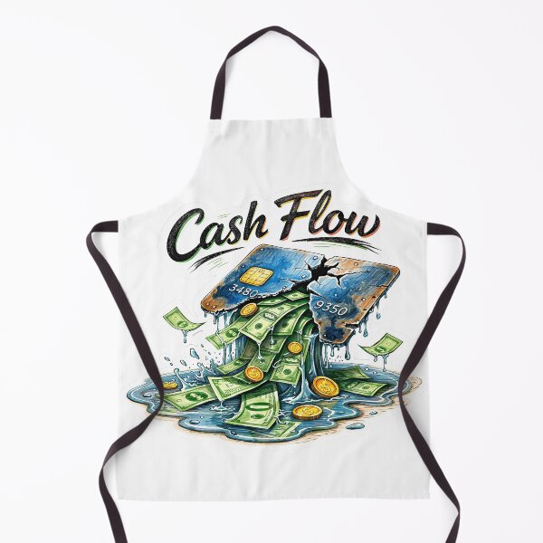 Item preview, Cash Flow – Broken Card Sticker designed and sold by Felixuss.