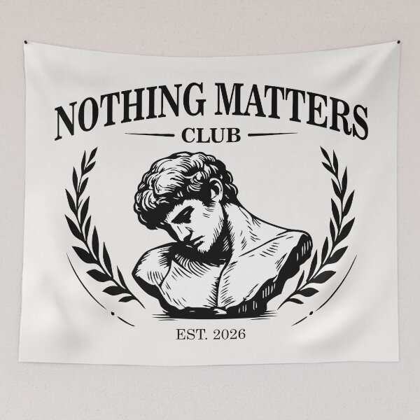Item preview, Nothing Matters Club designed and sold by CamaleonDesigns.