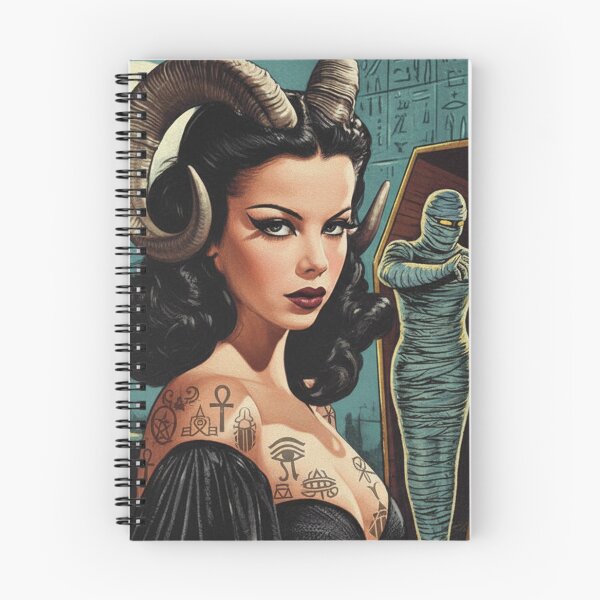 Item preview, Retro Devilish Woman designed and sold by PulpVintage.