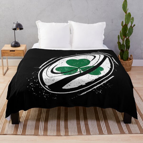 Item preview, Shamrock Rugby Ball Irish Style Lucky Sports designed and sold by GabrieSketcham.