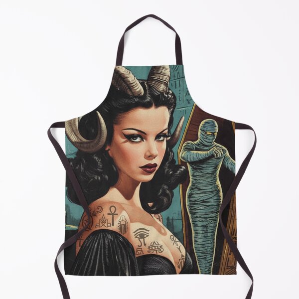 Item preview, Retro Devilish Woman designed and sold by PulpVintage.
