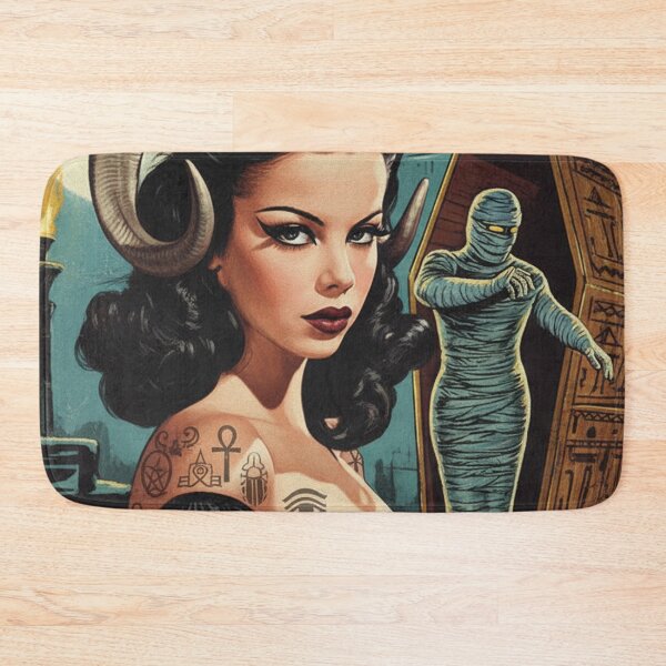 Item preview, Retro Devilish Woman designed and sold by PulpVintage.