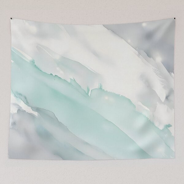Item preview, Whisper of Mint and Frosted Grey designed and sold by VibeShift Studio.