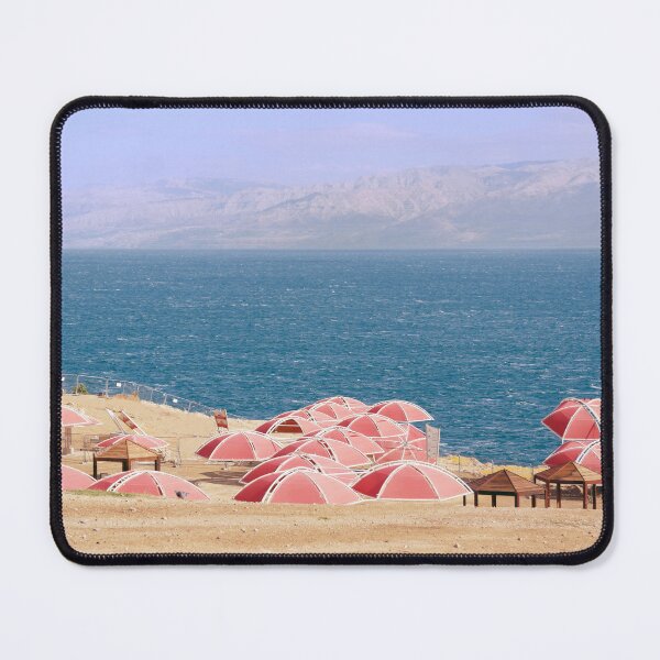 Item preview, Dead Sea, Israel. Beach Umbrellas. designed and sold by UltraQuirky.
