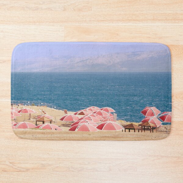 Item preview, Dead Sea, Israel. Beach Umbrellas. designed and sold by UltraQuirky.
