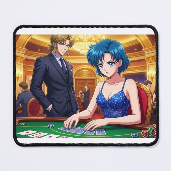 Item preview, Ami and Zoisite at the Casino designed and sold by Solace Sparkles.
