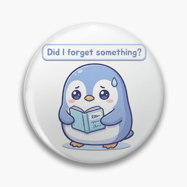 Item preview, Did I Forget Something Penguin designed and sold by Visual Dept..