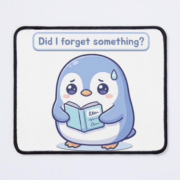 Item preview, Did I Forget Something Penguin designed and sold by Visual Dept..